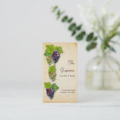 Carte de visite de vigne (Debout devant)