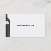 Carte de visite de vin (Dos)