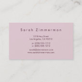 Carte de visite de vin Retro Cogs (Dos)