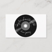Carte de visite de vinyle (Devant)
