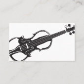 Carte de visite de violon (Dos)