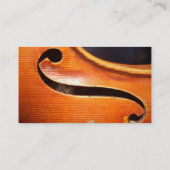 Carte de visite de violon/alto (Dos)
