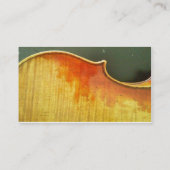 Carte de visite de violoniste (Dos)