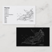 Carte de visite de virus (Devant / Derrière)