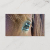 Carte de visite de vision de cheval (Dos)