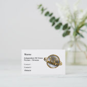 Carte de visite de vision de KB (Debout devant)