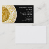 Carte de visite de vitamines (Devant / Derrière)