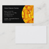 Carte de visite de vitamines (Devant / Derrière)