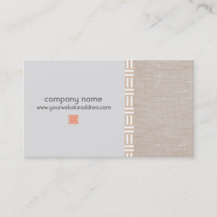 Carte de visite de voie naturelle