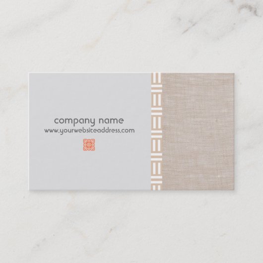 Carte de visite de voie naturelle (Devant)