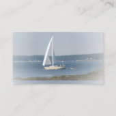 Carte de visite de voile d'océan (Dos)
