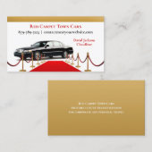 Carte de visite de voiture (Devant / Derrière)