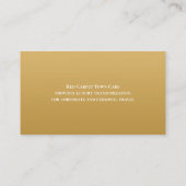 Carte de visite de voiture (Dos)