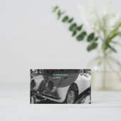 Carte de visite de voiture antique (Debout devant)