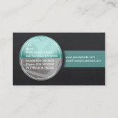 Carte de visite de voiture antique (Dos)