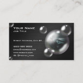 Carte de visite de voiture de bulle créative moder (Dos)