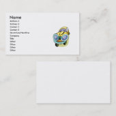 Carte de visite de voiture de dessin (Devant / Derrière)