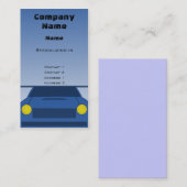Carte de visite de voiture personnalisé (Devant / Derrière)