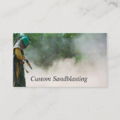 Carte de visite de voitures d'affaires sur mesure (Dos)