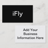 Carte de visite de vol (Devant / Derrière)