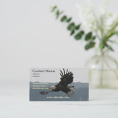 Carte de visite de vol d'Eagle (Debout devant)