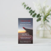 Carte de visite de vol Horizon Voyage (Debout devant)