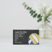 Carte de visite de volley-ball (Debout devant)