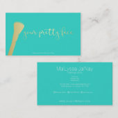 Carte de visite de "votre joli visage" (Devant / Derrière)