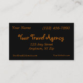Carte de visite de voyage (Dos)