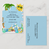 Carte de visite de voyage (Devant / Derrière)