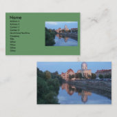 Carte de visite de vue panoramique (Devant / Derrière)