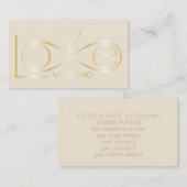 Carte de visite de wedding planner (Devant / Derrière)