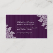 CARTE DE VISITE DE WEDDING PLANNER (Dos)