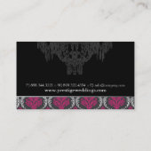 Carte de visite de wedding planner (Dos)