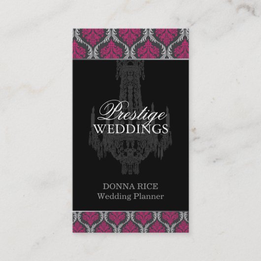 Carte de visite de wedding planner (Devant)