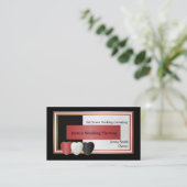 Carte de visite de wedding planner (Debout devant)