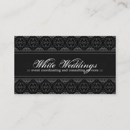 Carte de visite de wedding planner (Devant)