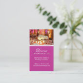 Carte de visite de wedding planner (Debout devant)