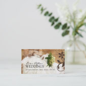 Carte de visite de wedding planner (Debout devant)