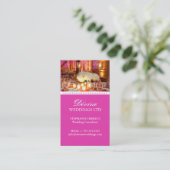 Carte de visite de wedding planner (Debout devant)