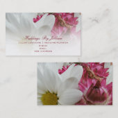 Carte de visite de wedding planner (Devant / Derrière)