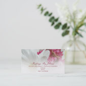 Carte de visite de wedding planner (Debout devant)