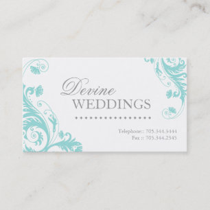 Carte de visite de wedding planner