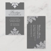 CARTE DE VISITE DE WEDDING PLANNER (Devant / Derrière)
