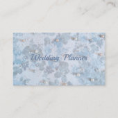 Carte de visite de wedding planner avec des perles (Devant)