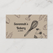 Carte de visite de Whisk Collery Brown (Devant)