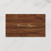 Carte de visite de Woody (Dos)