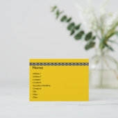 Carte de visite de Yellow Cab (Debout devant)