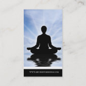 Carte de visite de yoga (Dos)