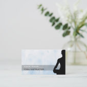 Carte de visite de yoga (Debout devant)